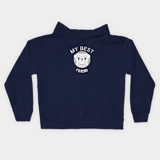 My Best Friend (Dog) Kids Hoodie